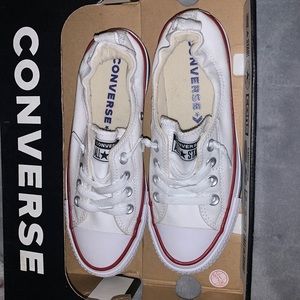 White slip on converse size 6.5